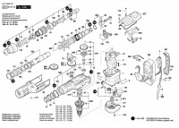 Bosch 3 611 B66 160 GBH 12-52 DV Rotary Hammer GBH12-52DV Spare Parts